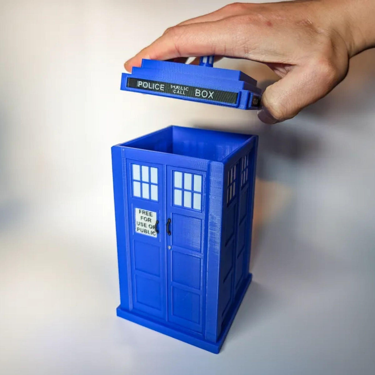 TARDIS Plant Pot