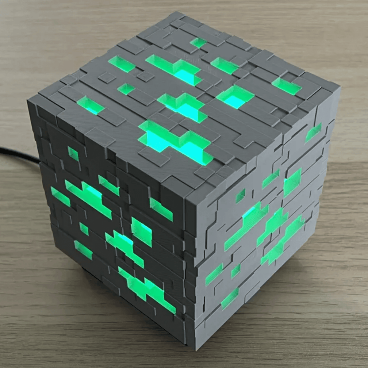 Ore Table Lamp