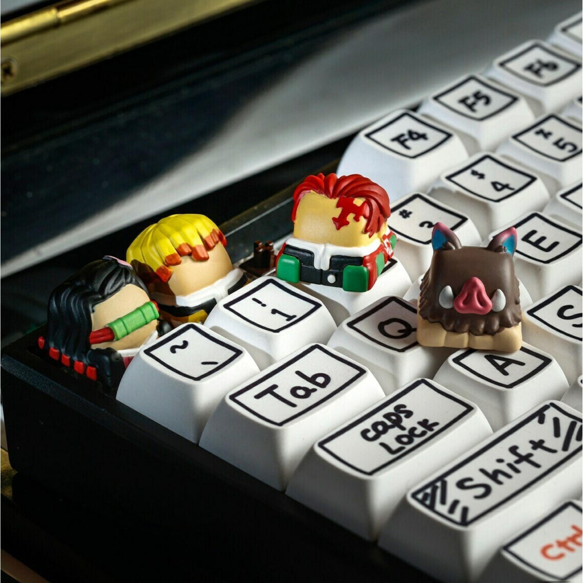 Elemental Blade Keycaps • Anime Slayer Inspired Keyboard Set • Custom Decorative Keys for Mechanical Keyboards - ThreadaliciousUK