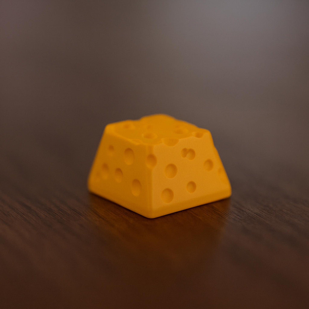 Cheese Keycap | Artisan Keycap for Mechanical Keyboards | Fun Novelty Desk Accessory - ThreadaliciousUK