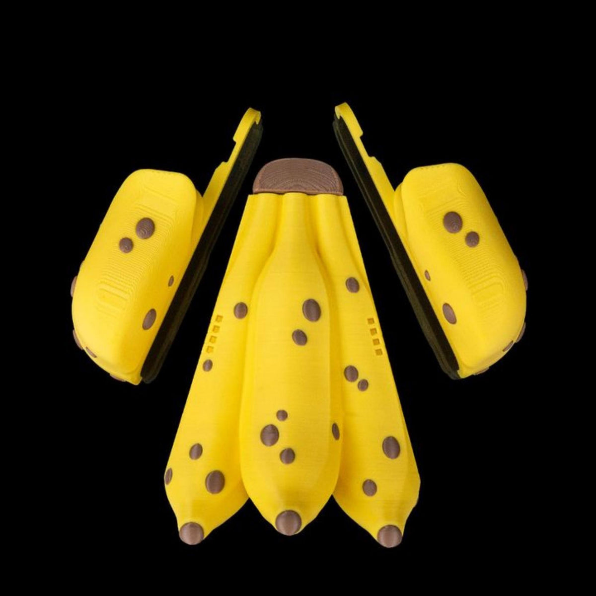 Banana Dual Controller Grip Holder for Switch-Style Controllers Funny Gamer Accessory Comfortable Gaming Handle Dock - StickShopUK