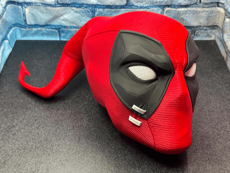 Deadpool Inspired Fan Helmet Mask | Marvel Rivals Cosplay