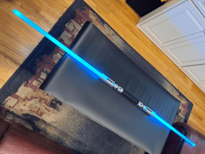 Cal Kestis Inspired Double-Bladed RGB FX Lightsaber