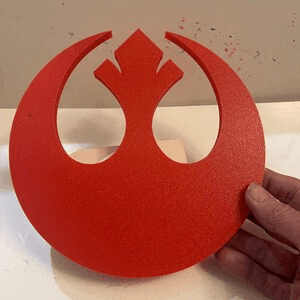Star Wars Inspired Rebel Alliance Symbol Wall Art Decor