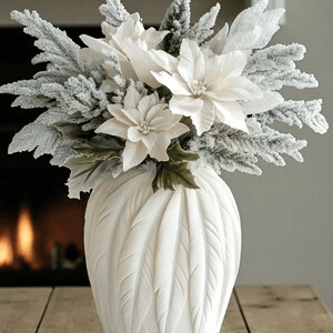 Feather-Inspired Twisted Vase | Modern Elegant Home Decor