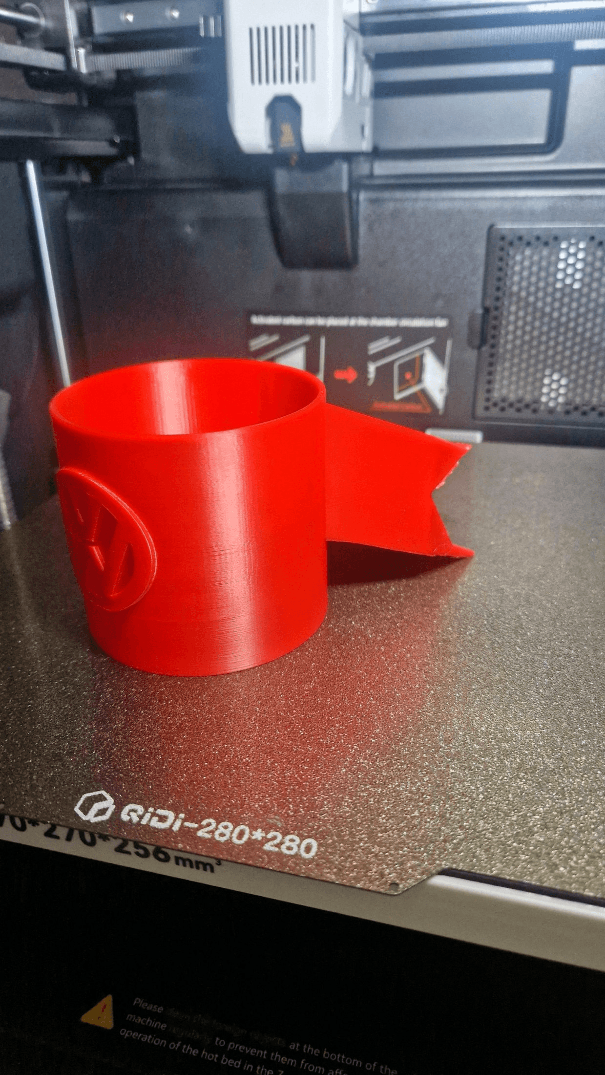 Volkswagen-Inspired Logo Vent Cup Holder for Car