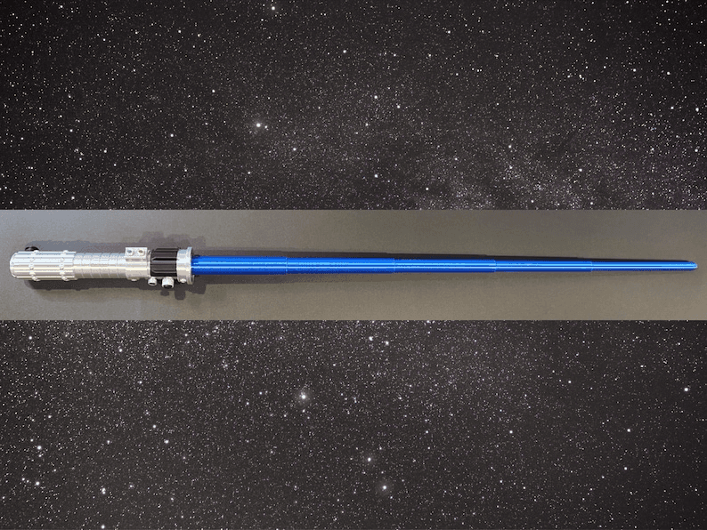 Mara Jade Inspired Blue Lightsaber Cosplay Prop