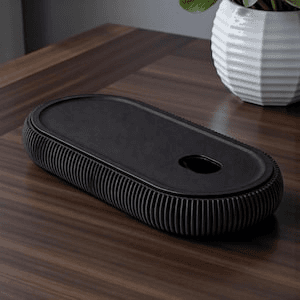 Ribbed Pen Tray – Modern Minimalist Desk Organizer