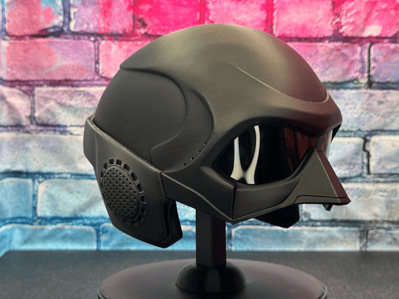 Black Noir Inspired Helmet Mask – Cosplay Fan Replica