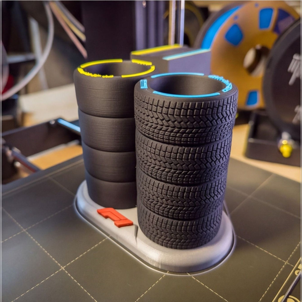 Racing Tyre Pen Holder