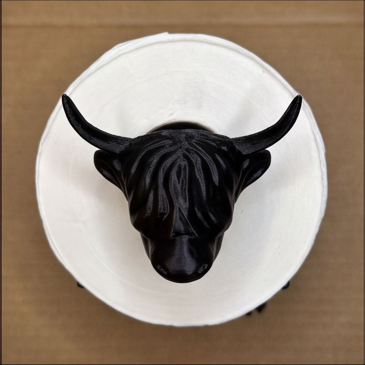 Highland Cow Toilet Roll Holder