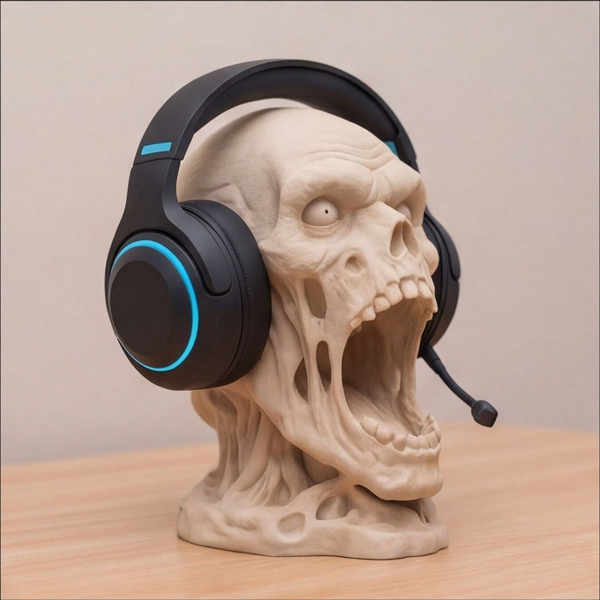 Zombie Head Headphone Stand