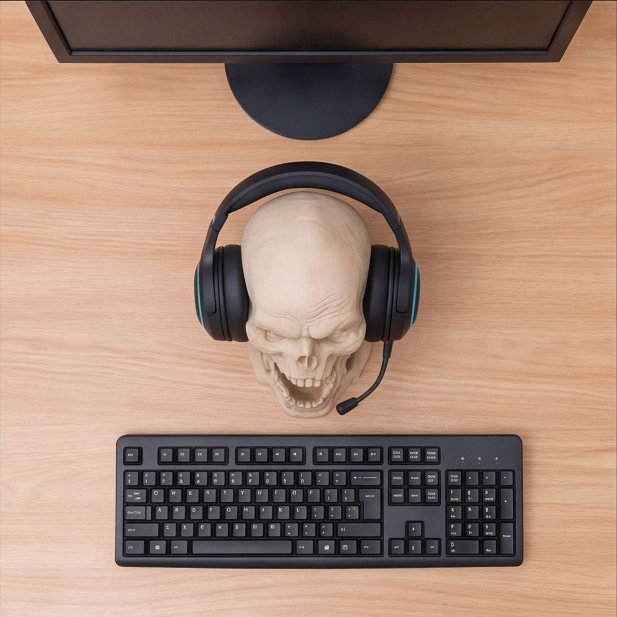 Zombie Head Headphone Stand