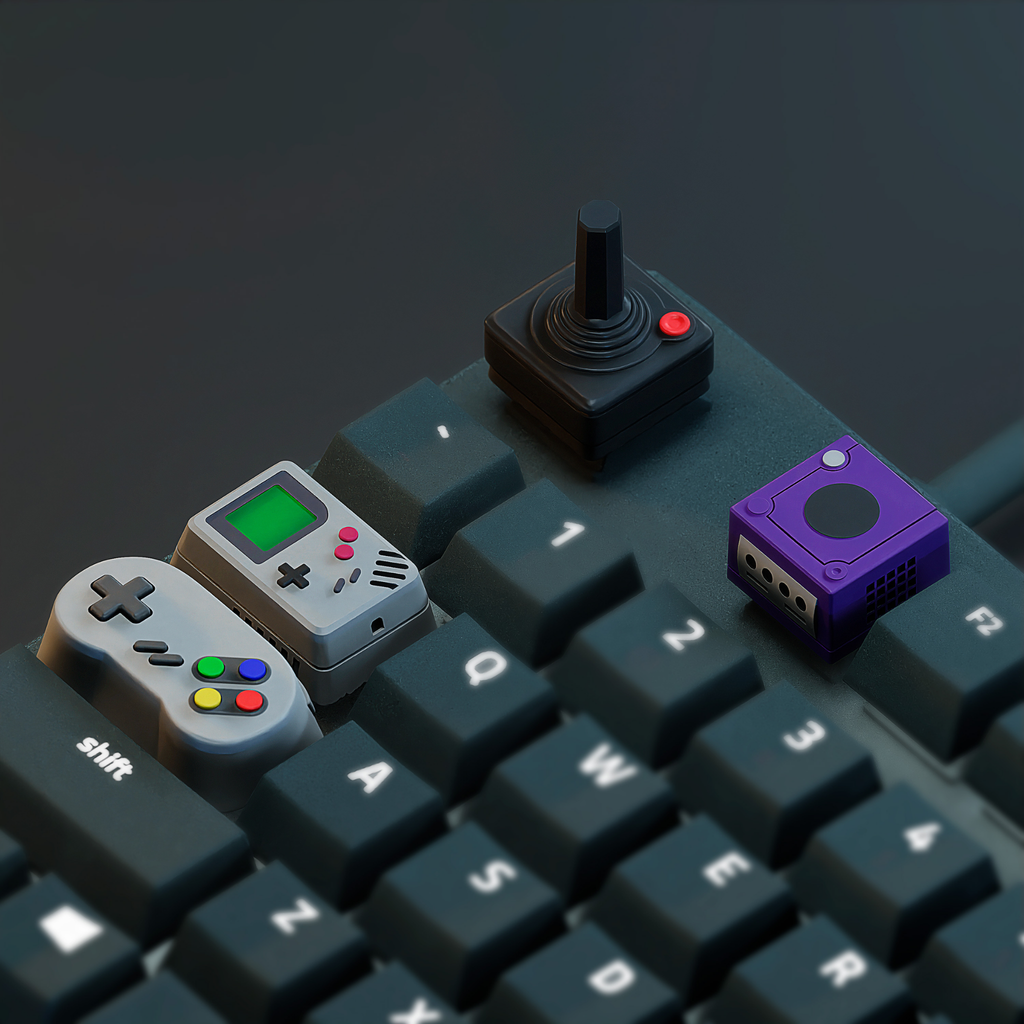 Videogame Consoles Keycaps