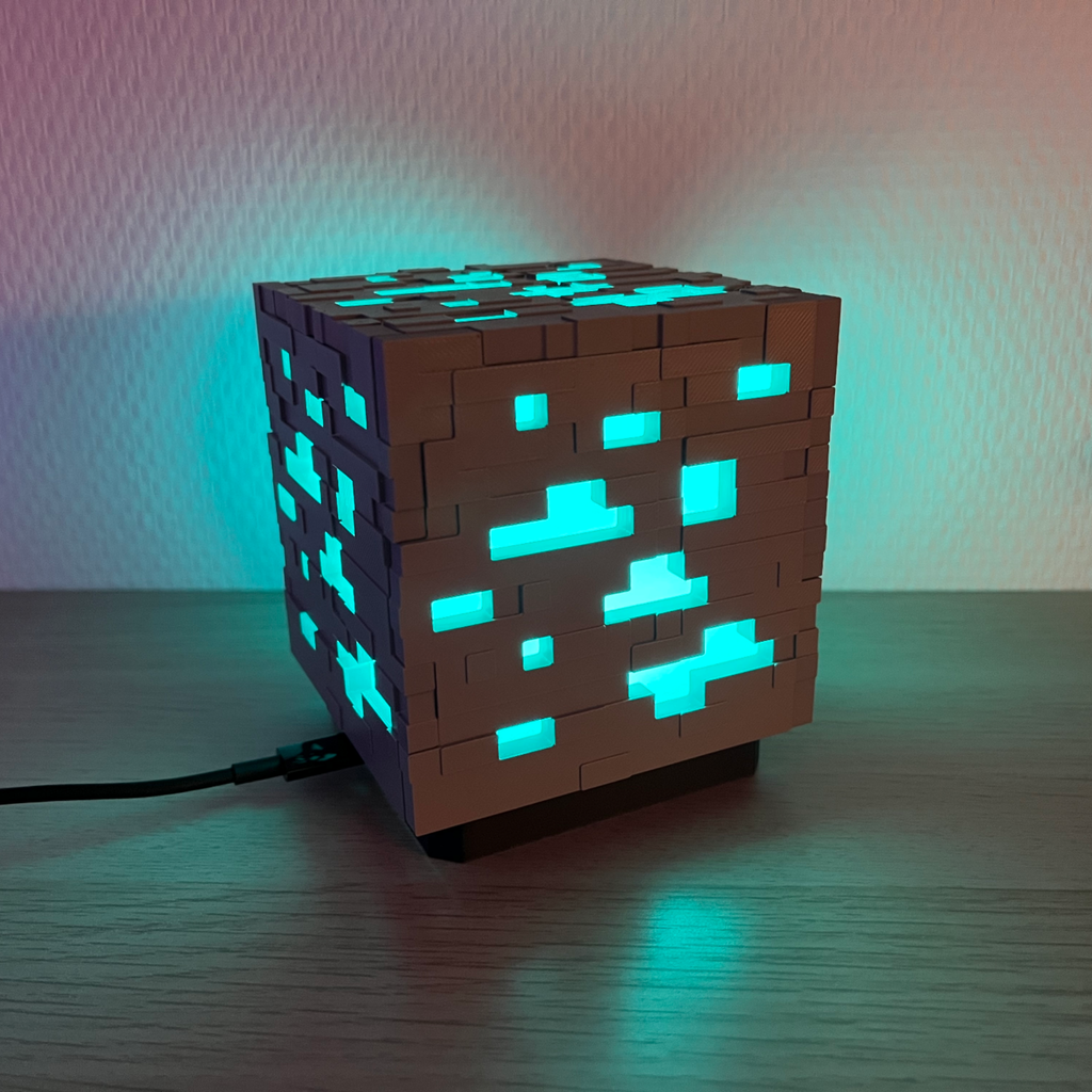 Ore Table Lamp