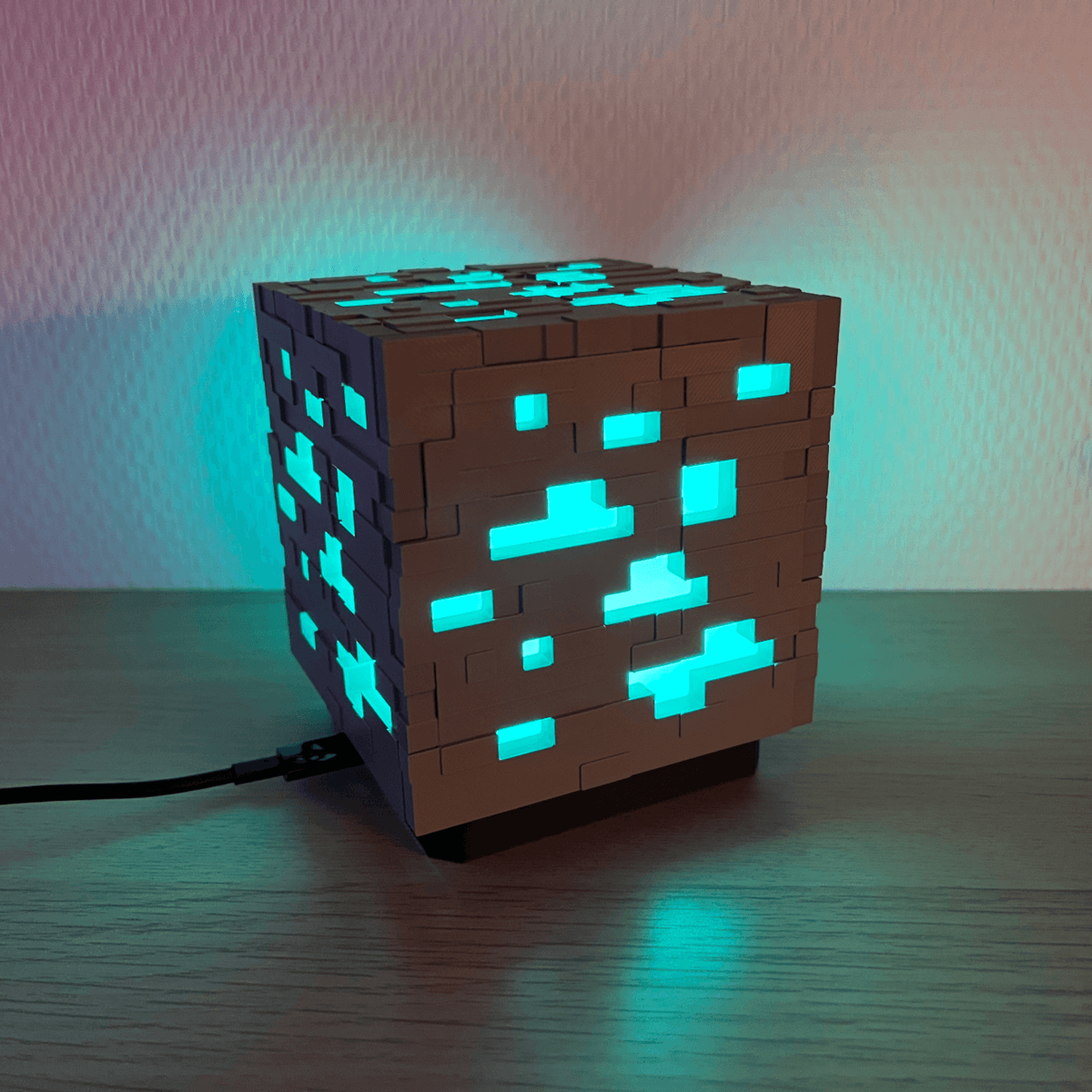Ore Table Lamp