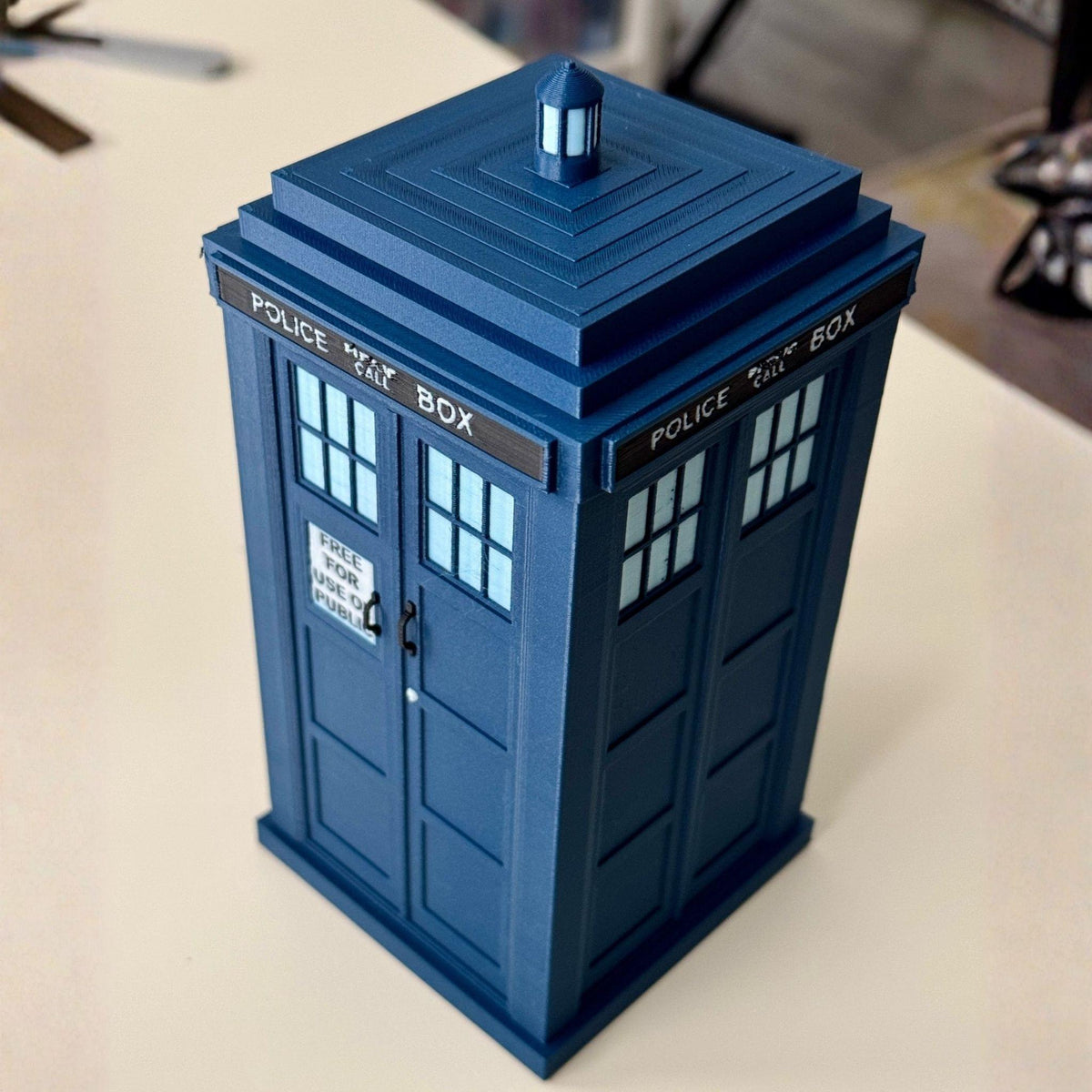 TARDIS Plant Pot