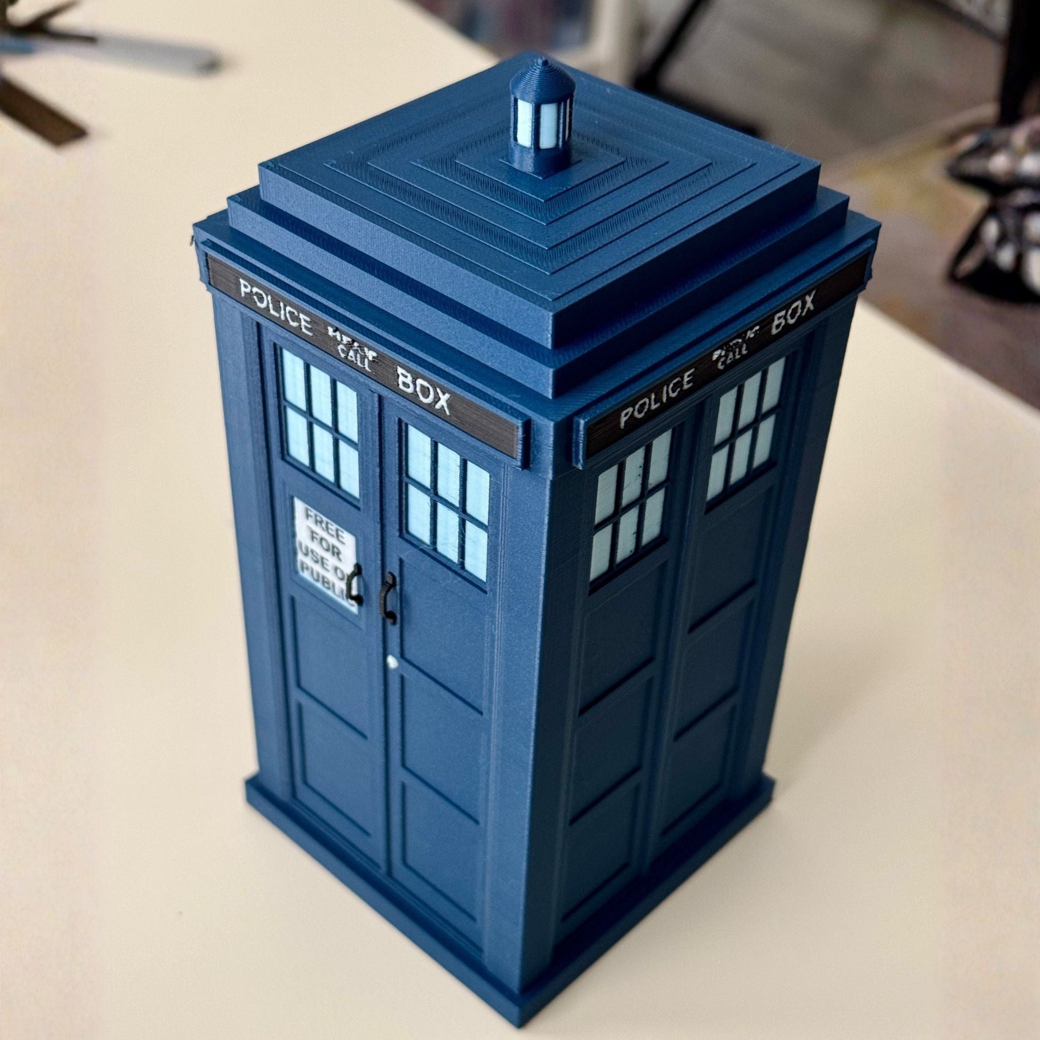 TARDIS Plant Pot