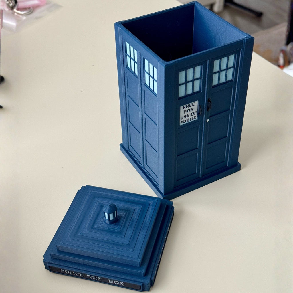 TARDIS Plant Pot