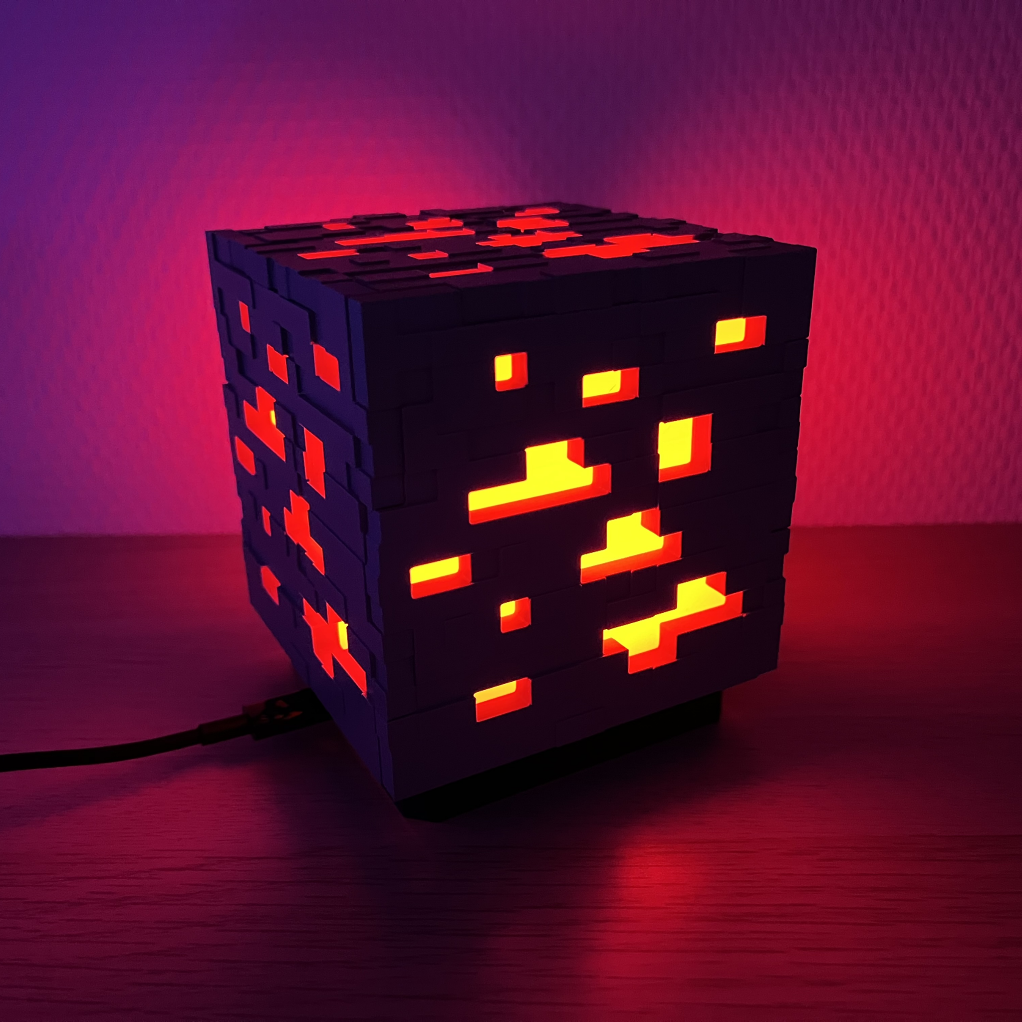 Ore Table Lamp