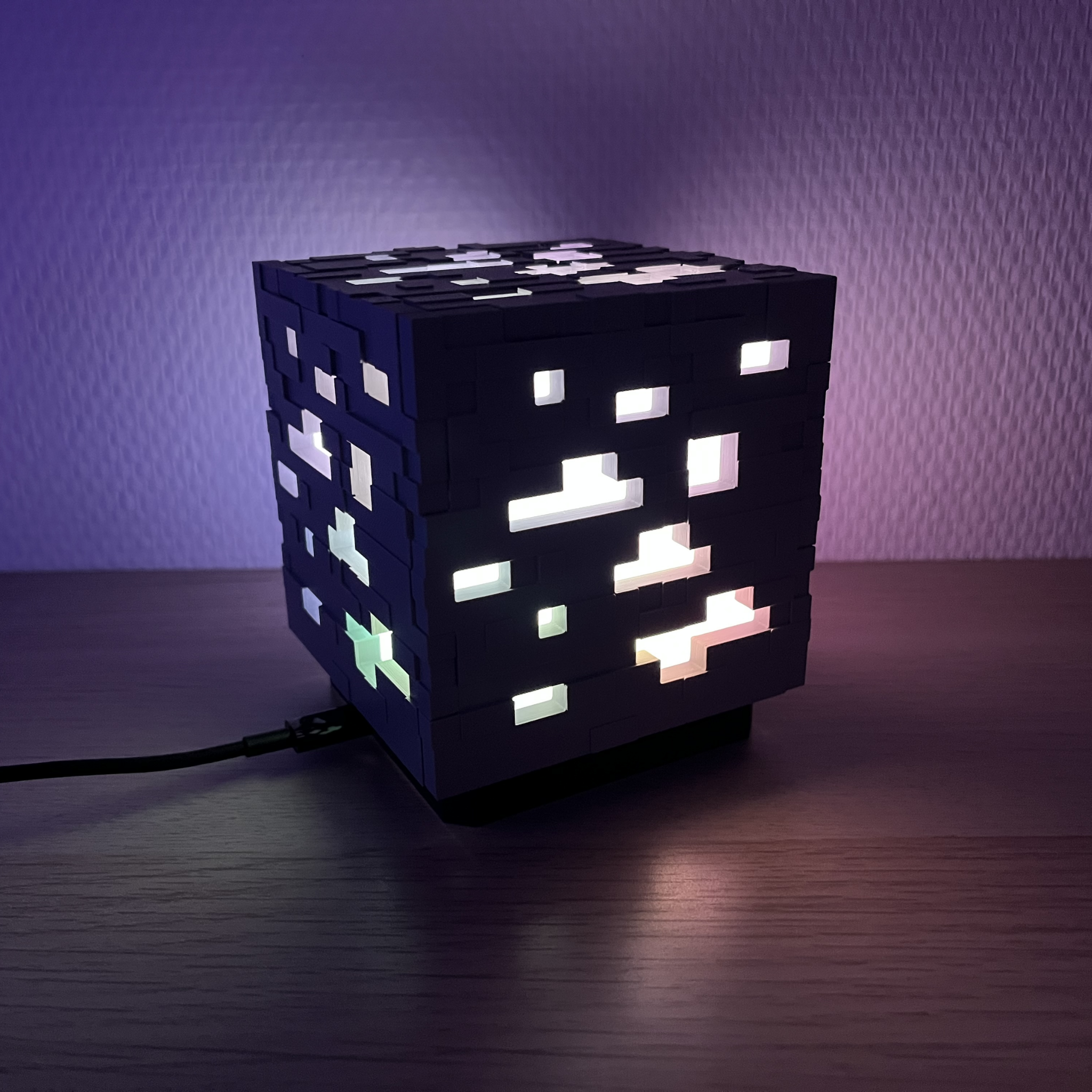 Ore Table Lamp