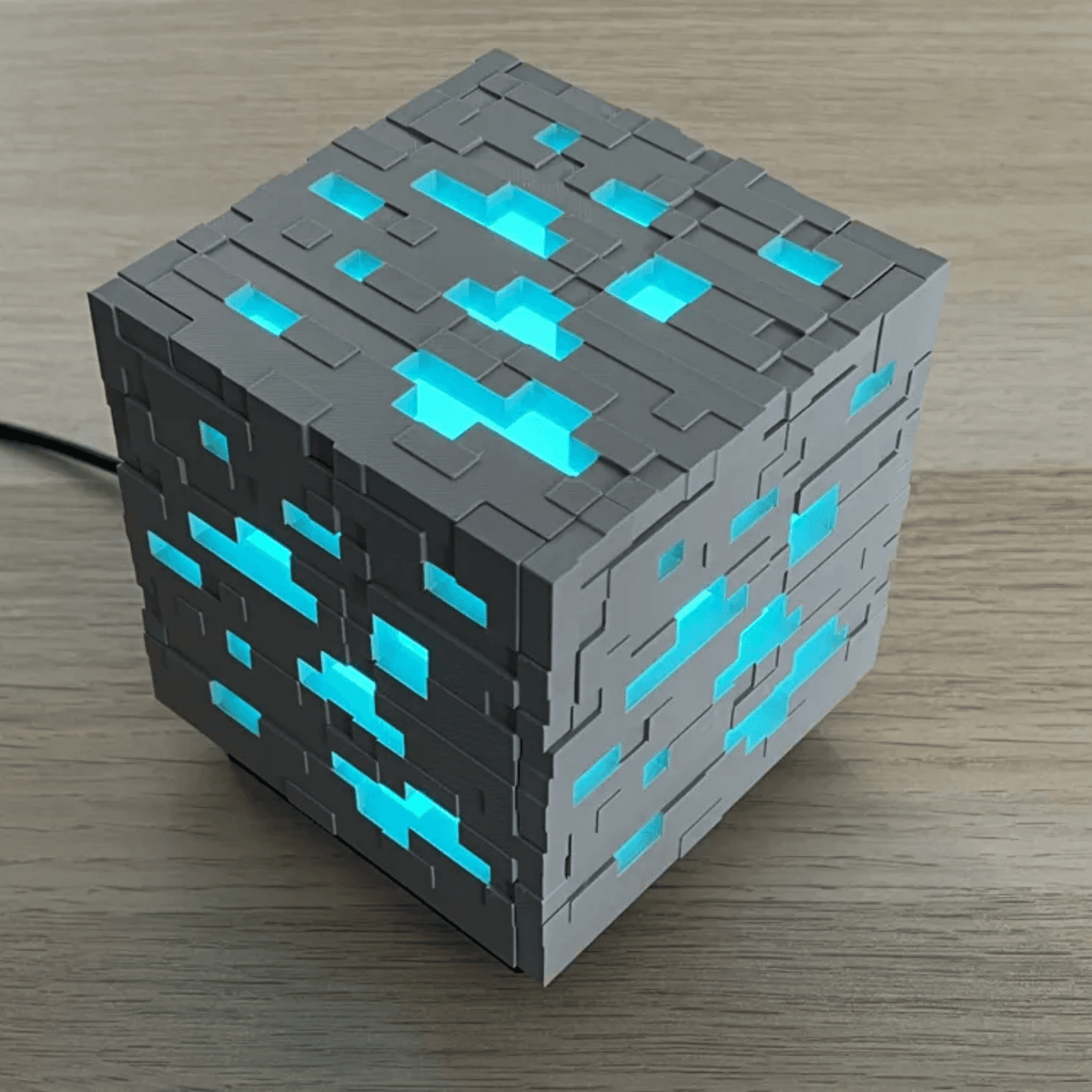 Ore Table Lamp