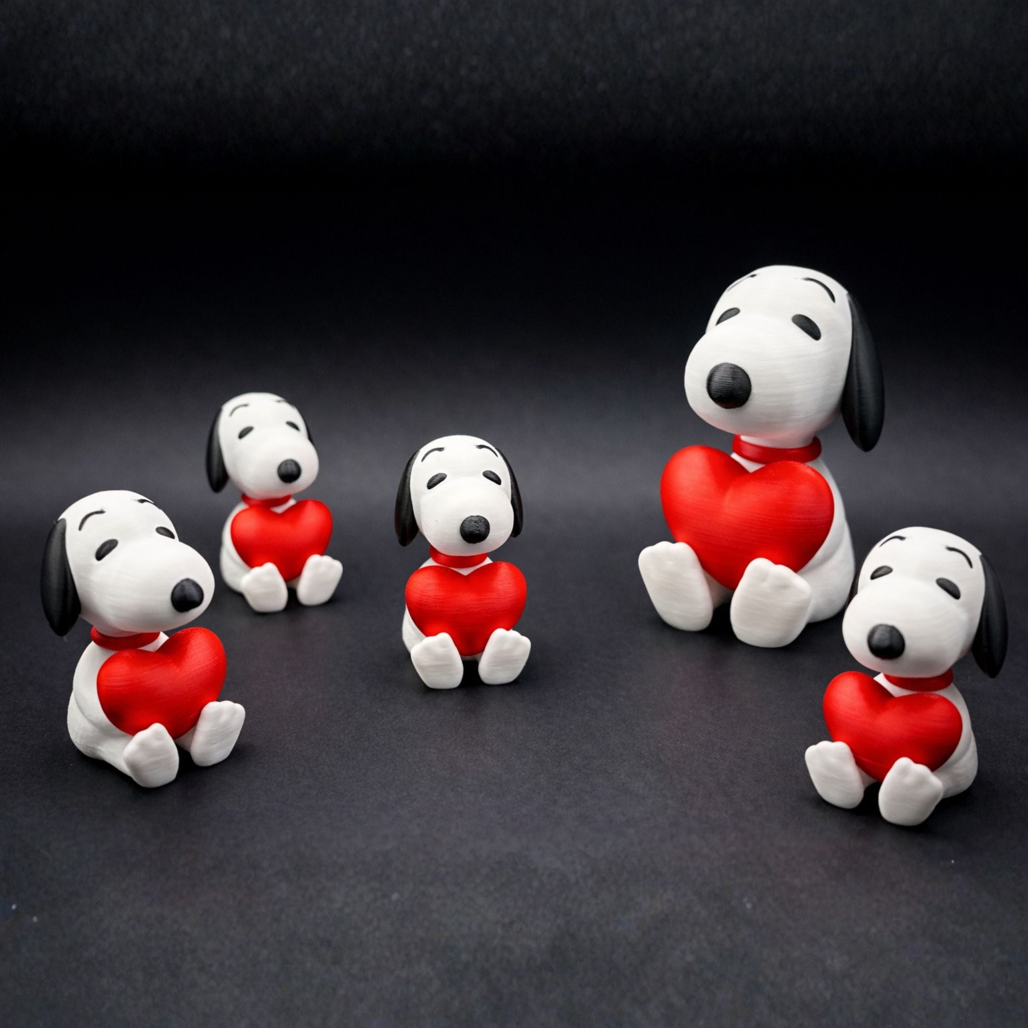 Snoopy Holding a Heart