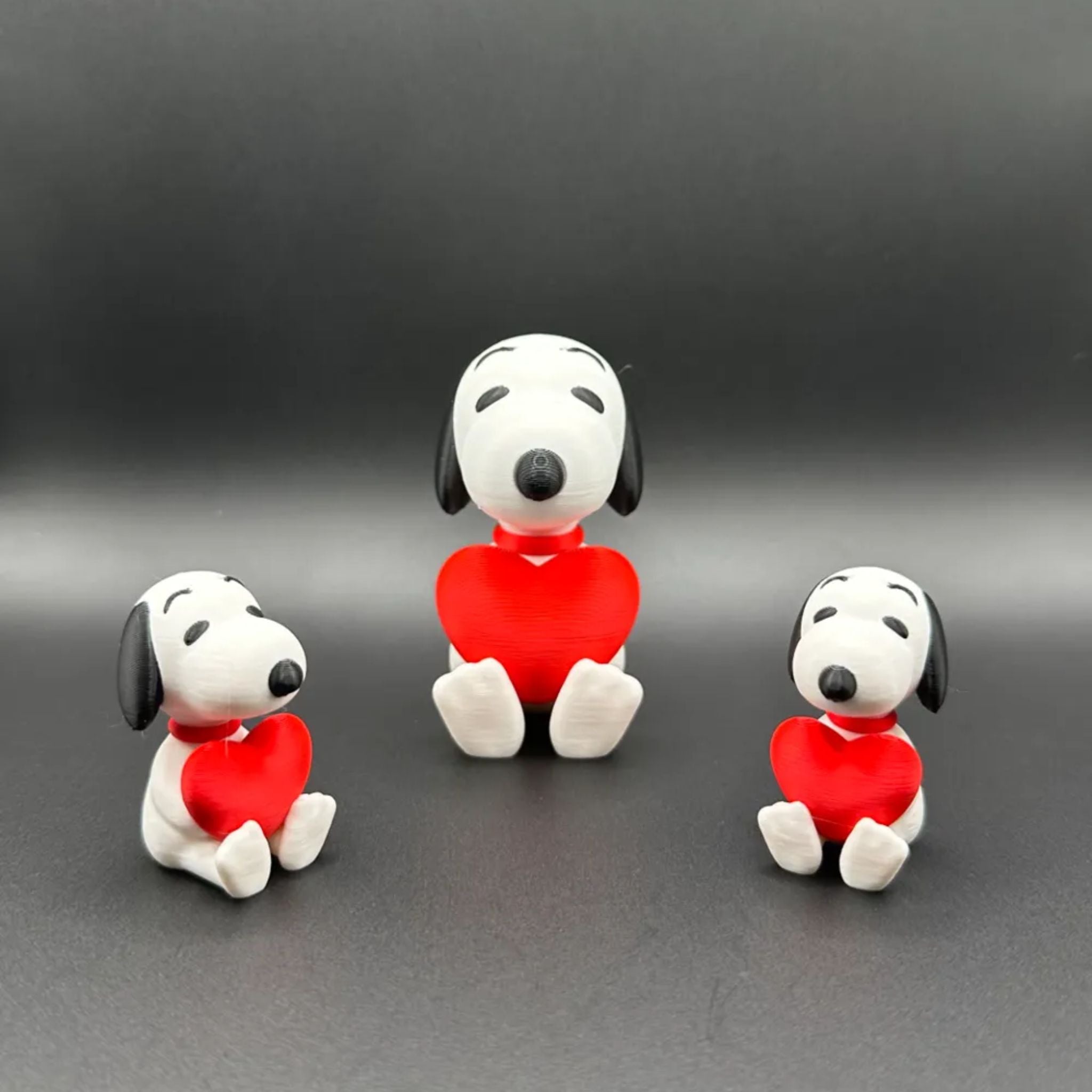 Snoopy Holding a Heart