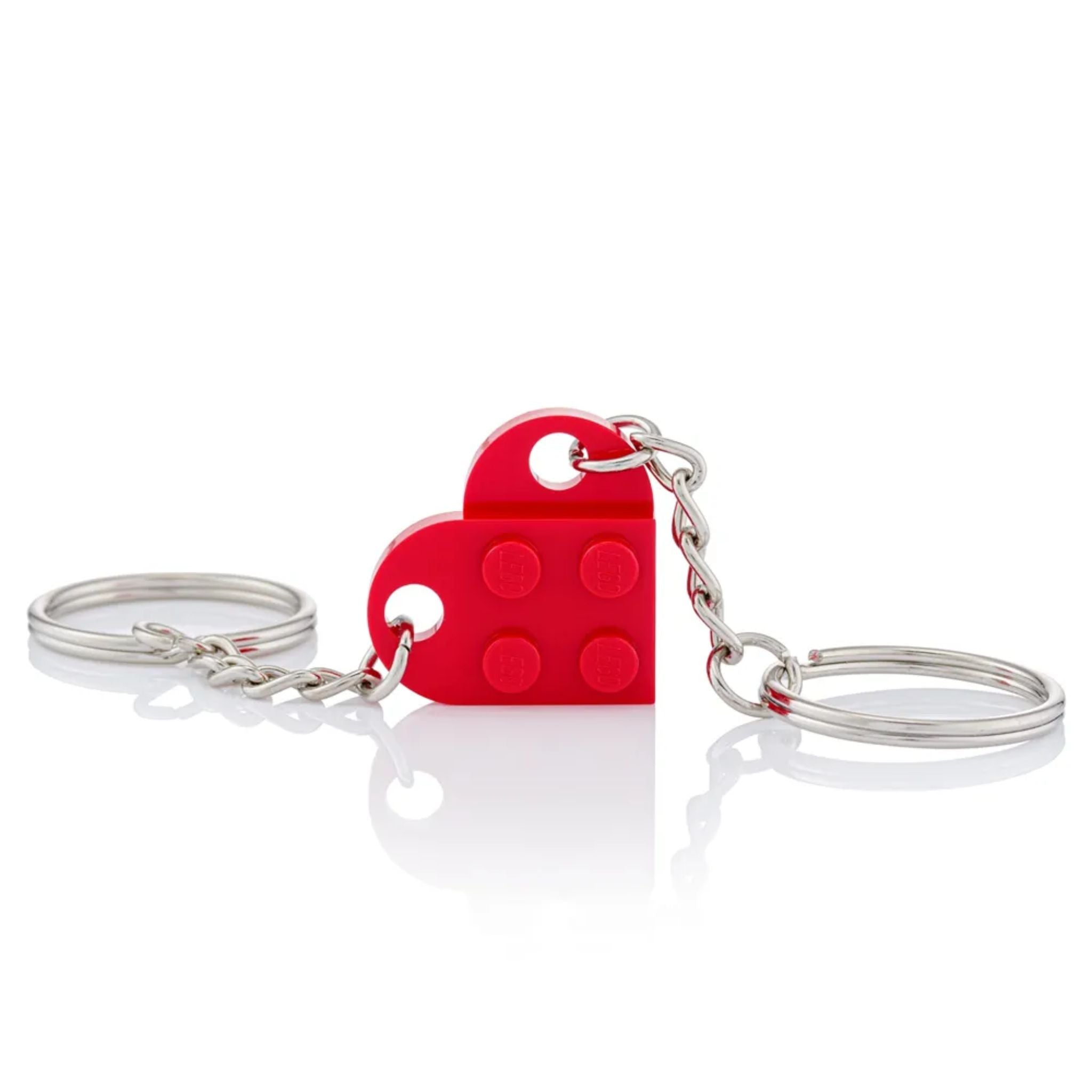 Brick Heart Keychain