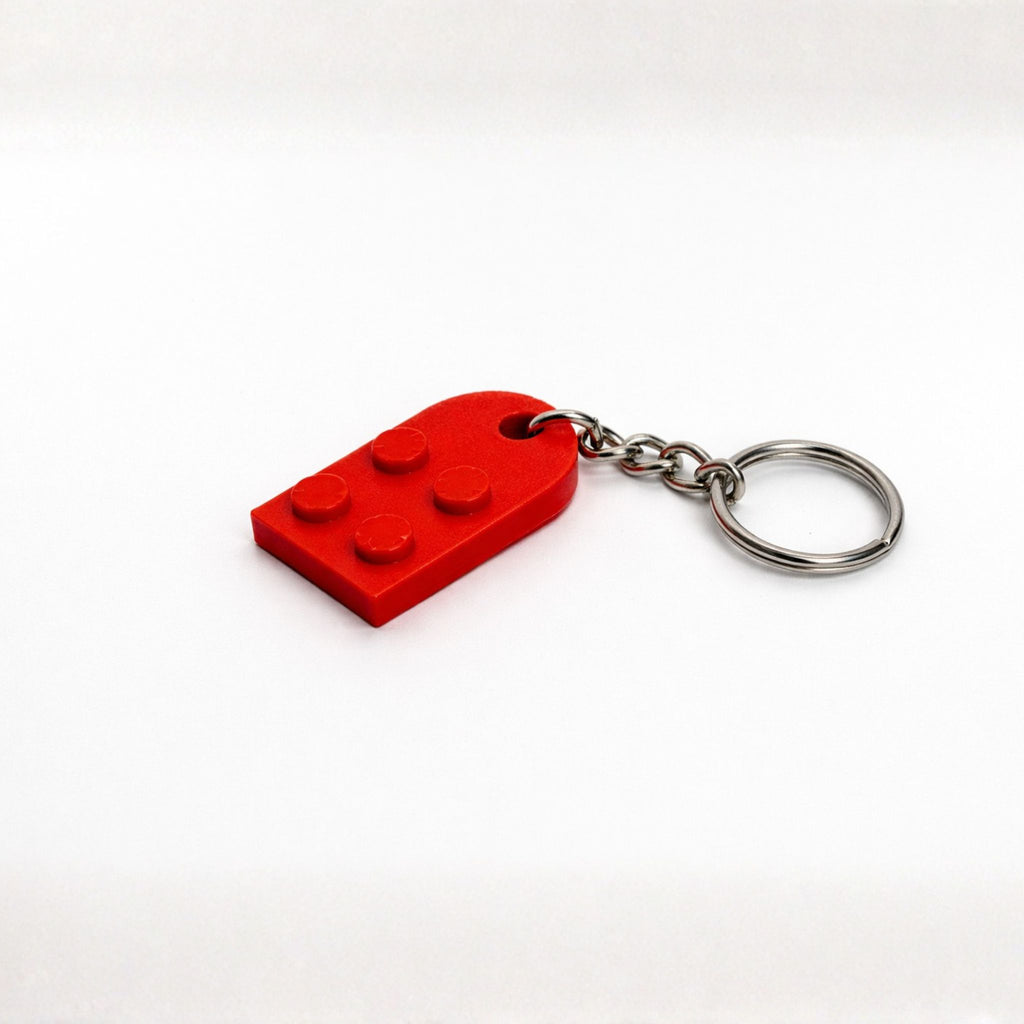 Brick Heart Keychain