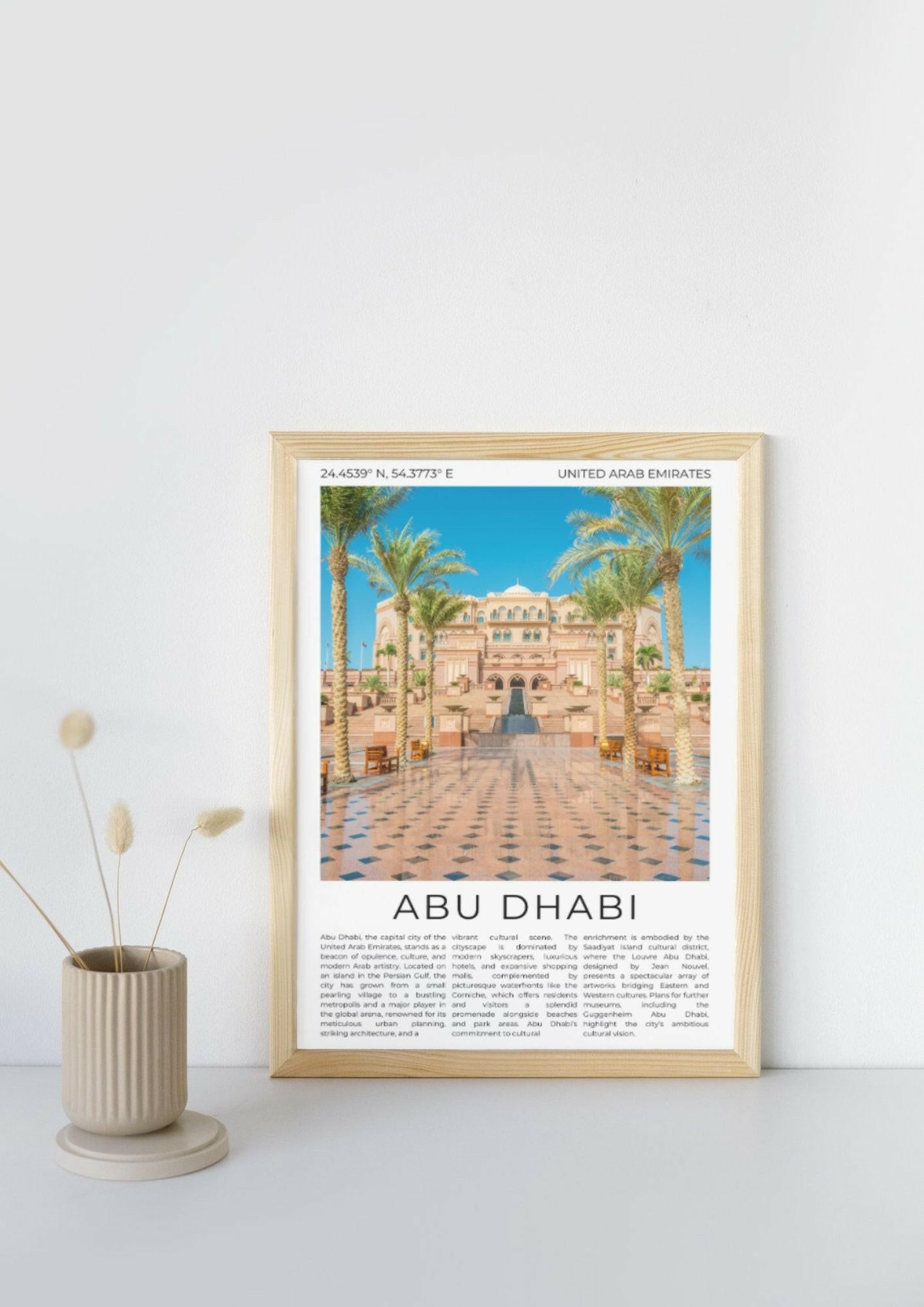 Abu Dhabi: Jewel of the Emirates - ProfessorPrintsUK - A6