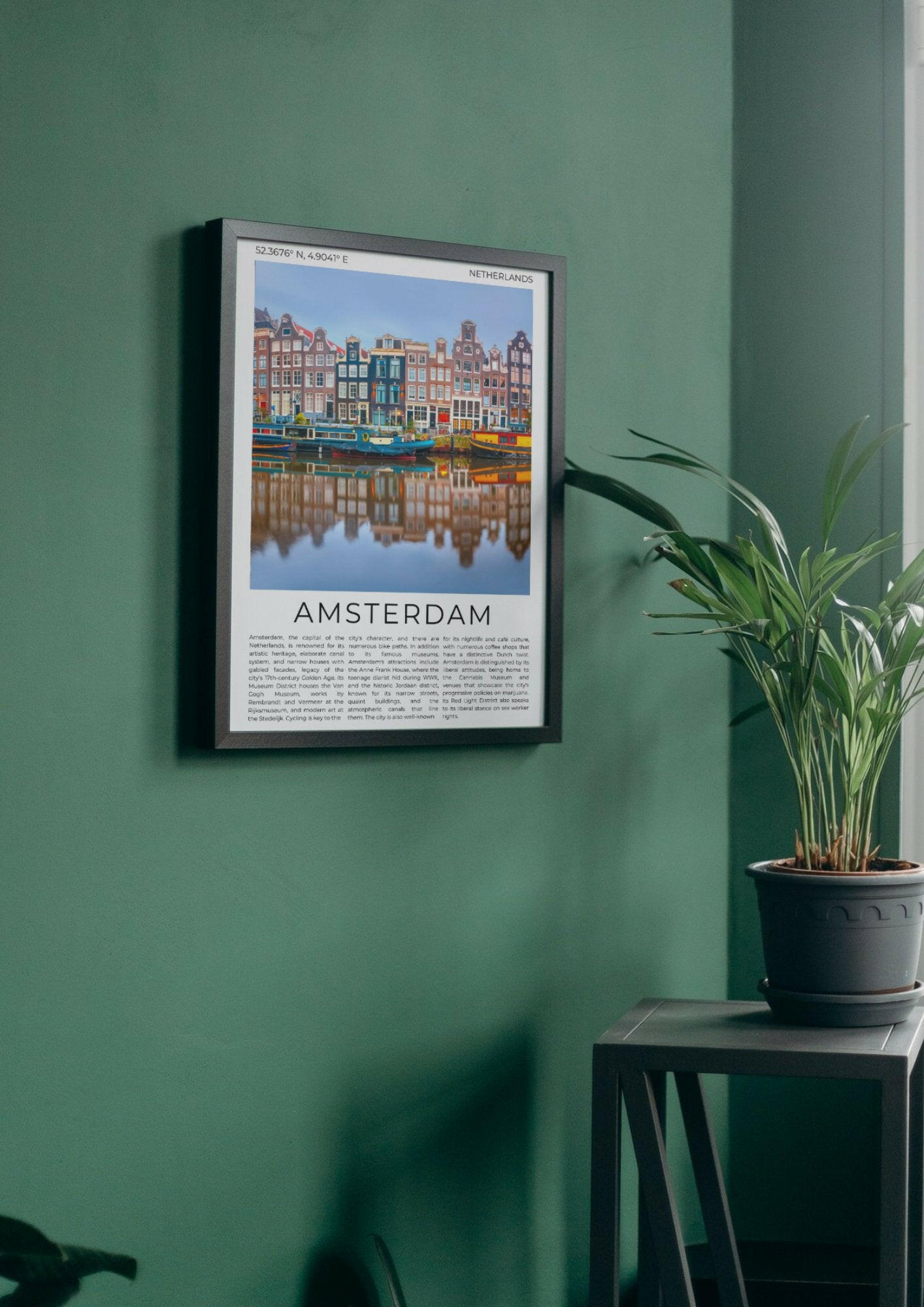 Amsterdam: City of Canals - ProfessorPrintsUK - A6