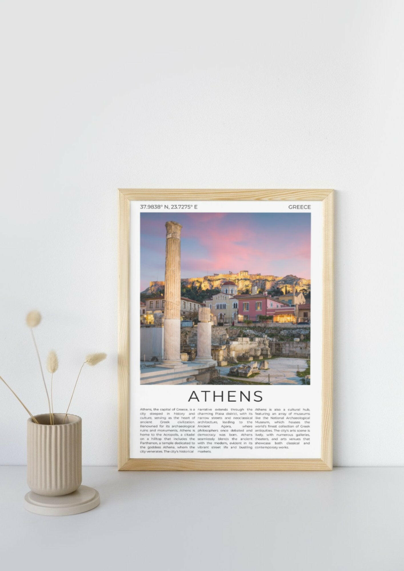 Ancient Athens: Cradle of Civilization - ProfessorPrintsUK - A6