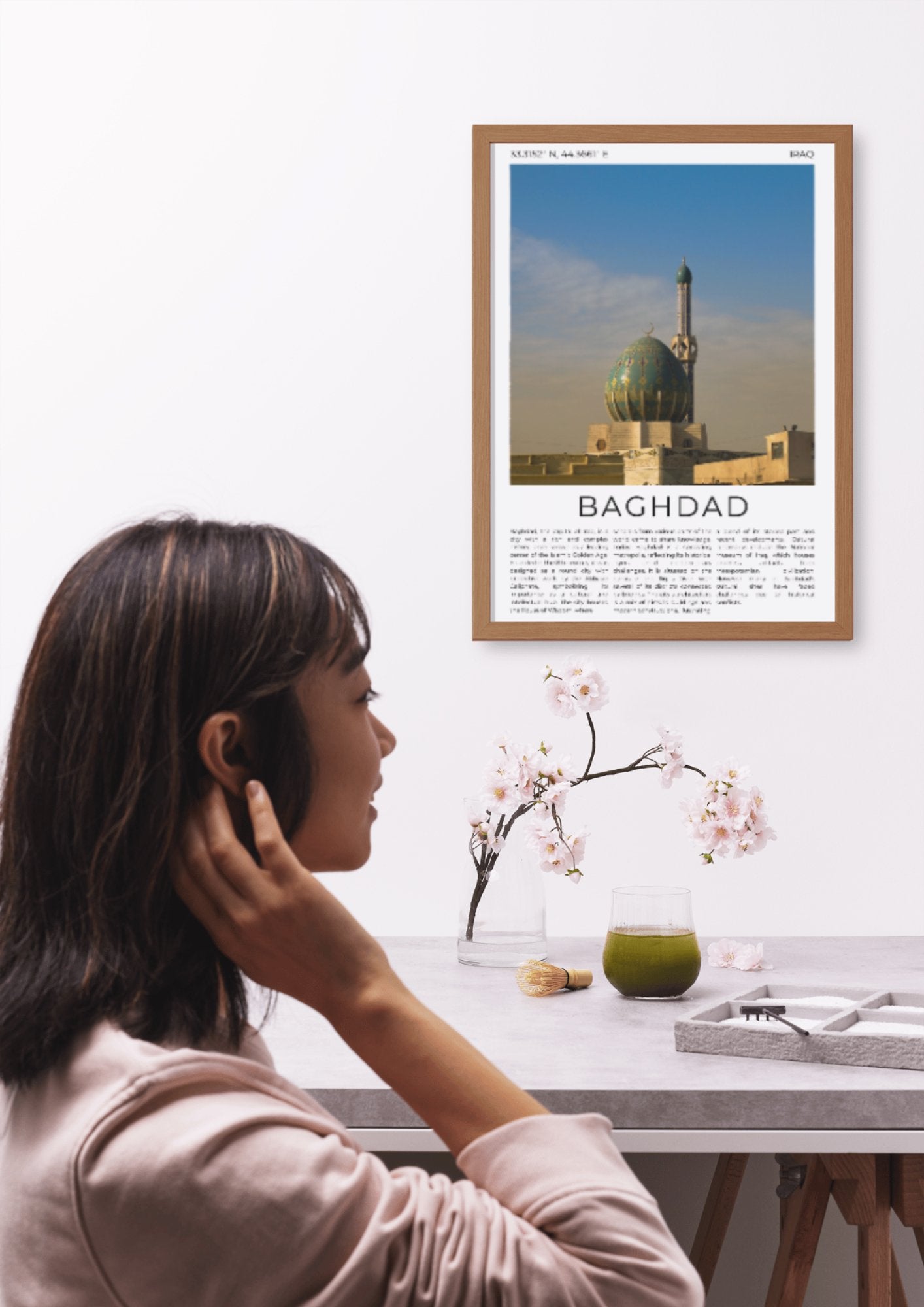 Baghdad: Heart of Mesopotamia - ProfessorPrintsUK - A6