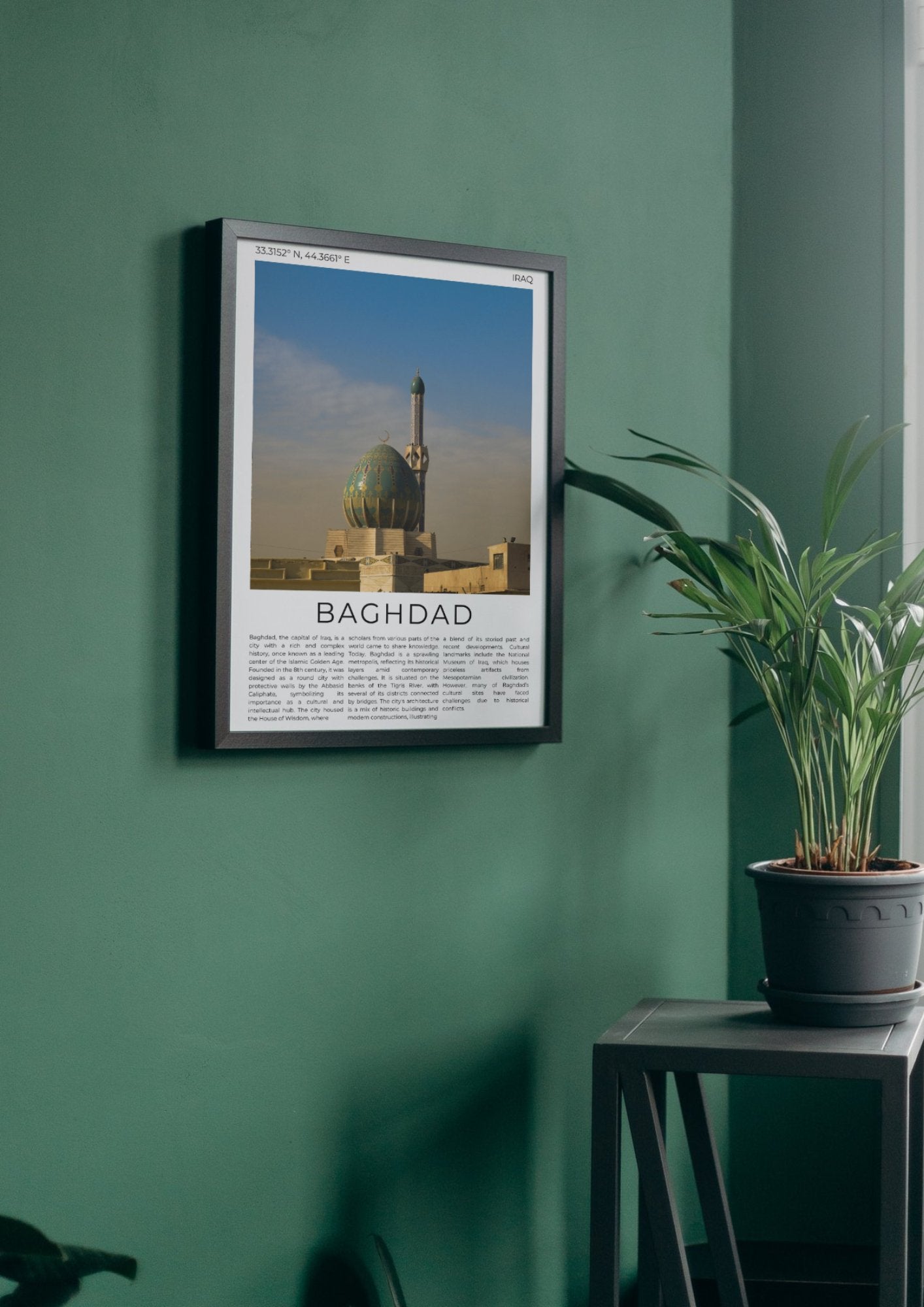 Baghdad: Heart of Mesopotamia - ProfessorPrintsUK - A6