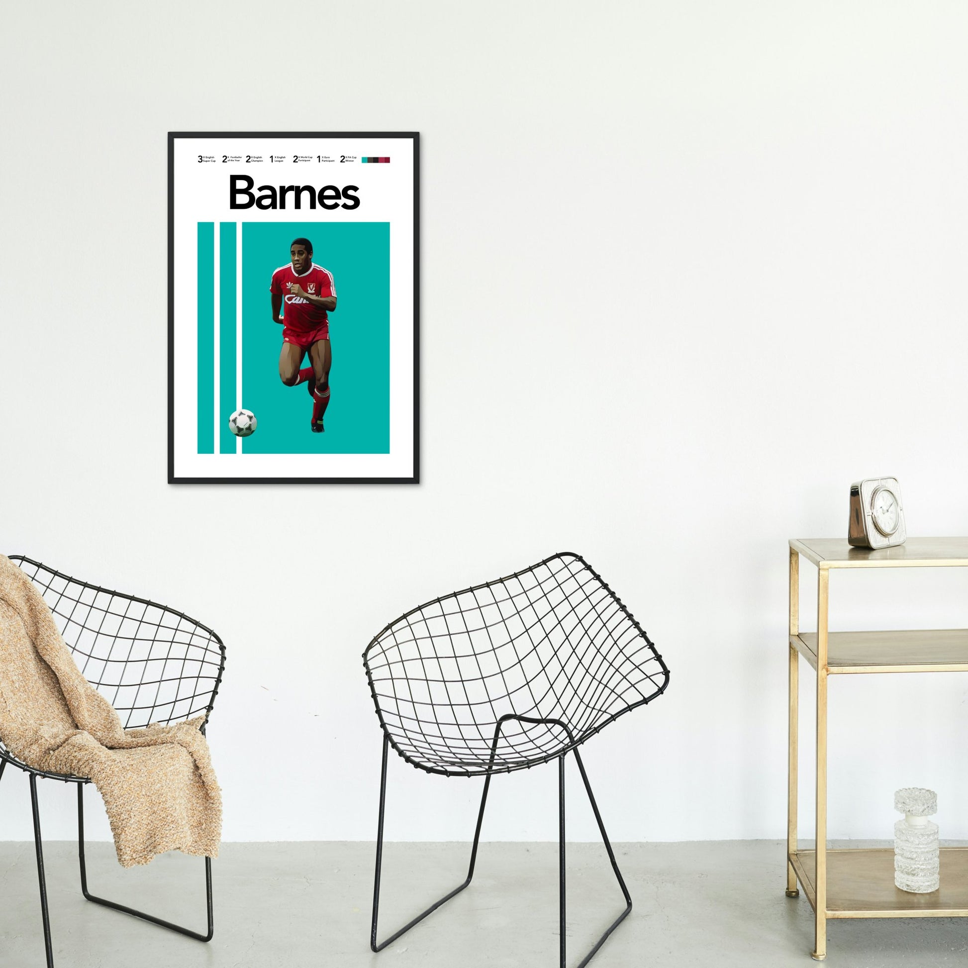 Barnes: The Ultimate Legend's Legacy Poster - ProfessorPrintsUK - A6