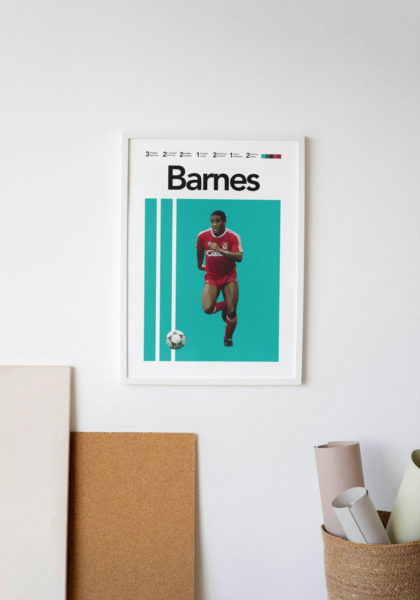 Barnes: The Ultimate Legend's Legacy Poster - ProfessorPrintsUK - A6