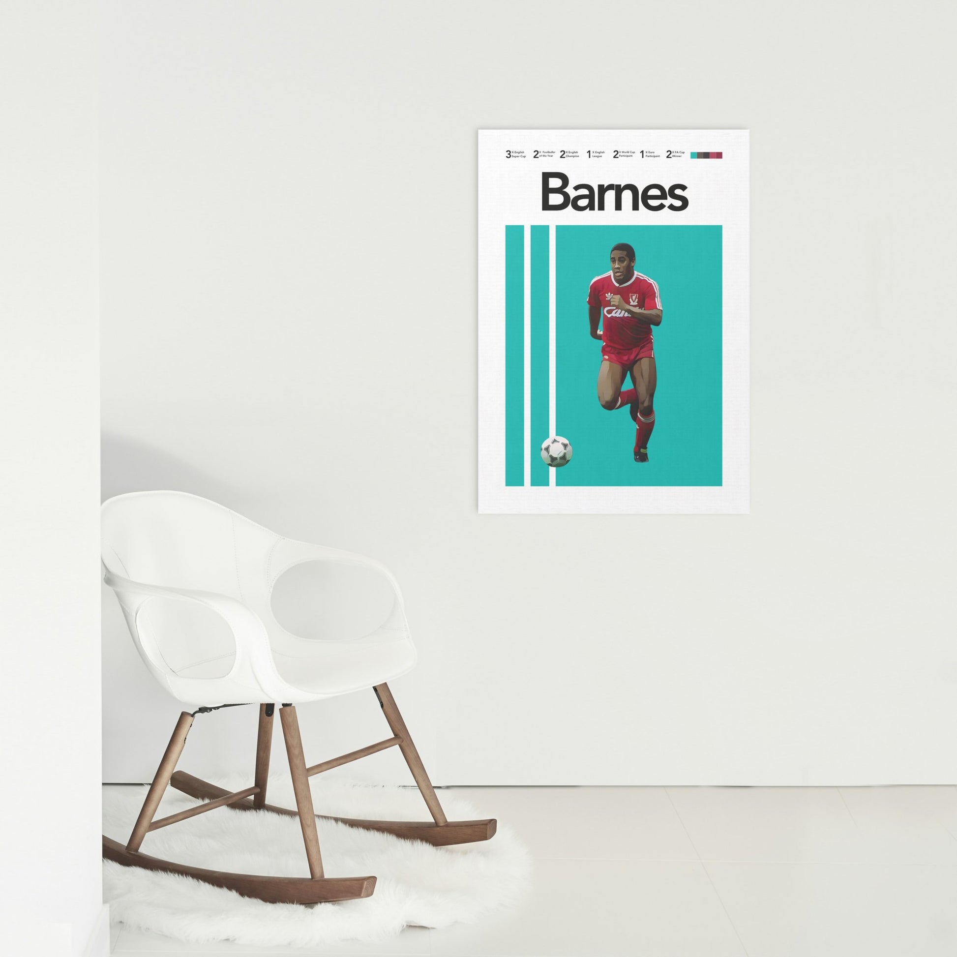 Barnes: The Ultimate Legend's Legacy Poster - ProfessorPrintsUK - A6