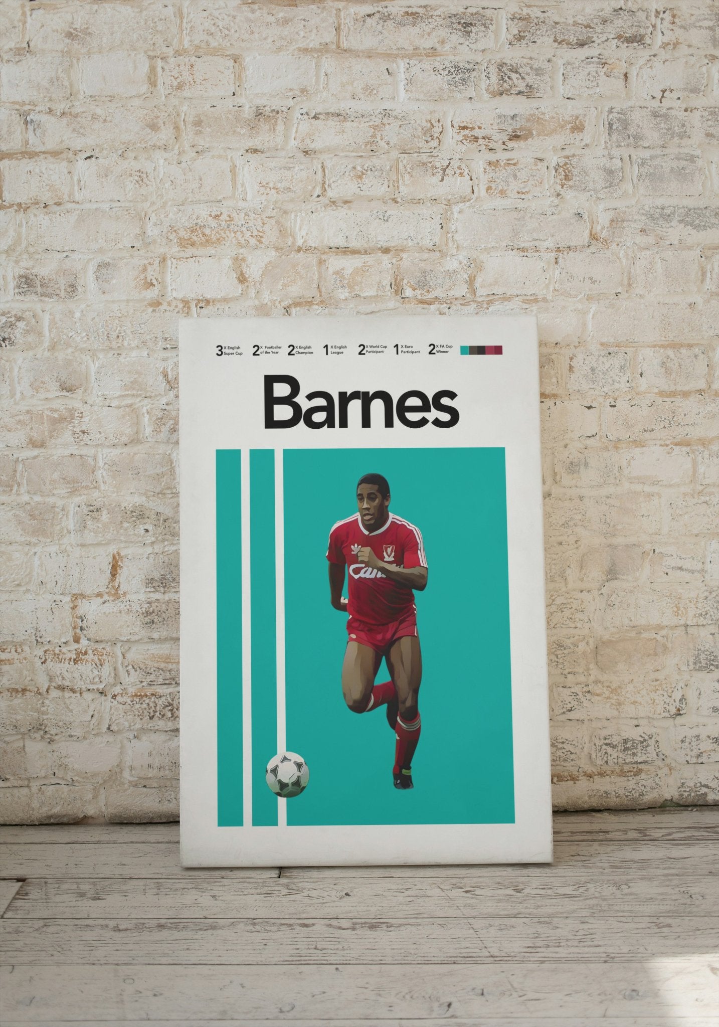 Barnes: The Ultimate Legend's Legacy Poster - ProfessorPrintsUK - A6