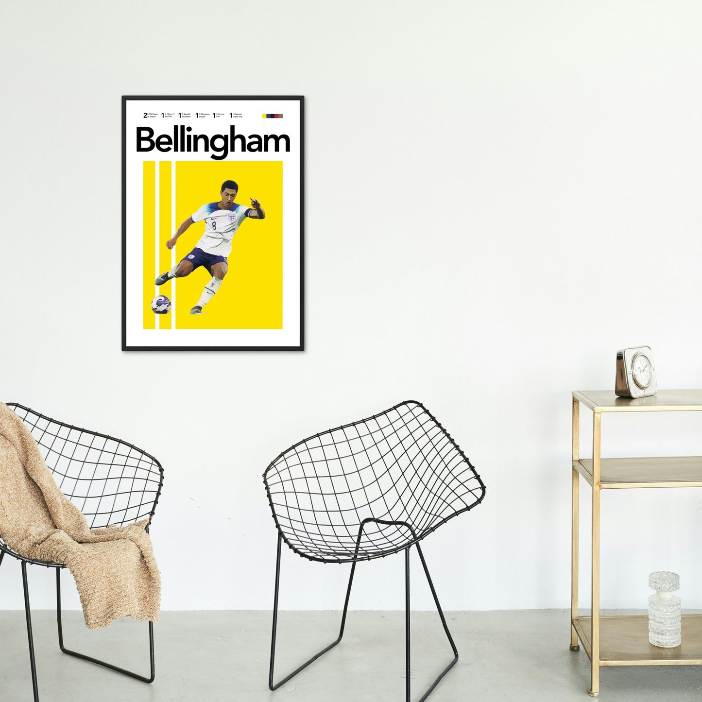 Bellingham: England's Hero Poster - ProfessorPrintsUK - A6