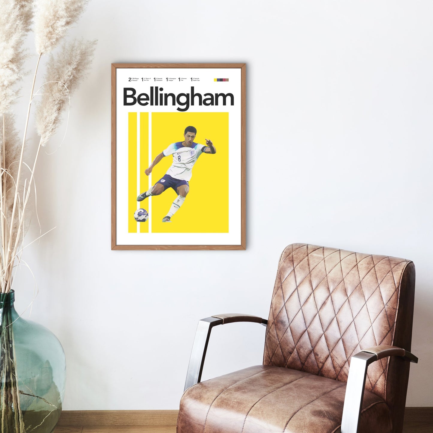 Bellingham: England's Hero Poster - ProfessorPrintsUK - A6