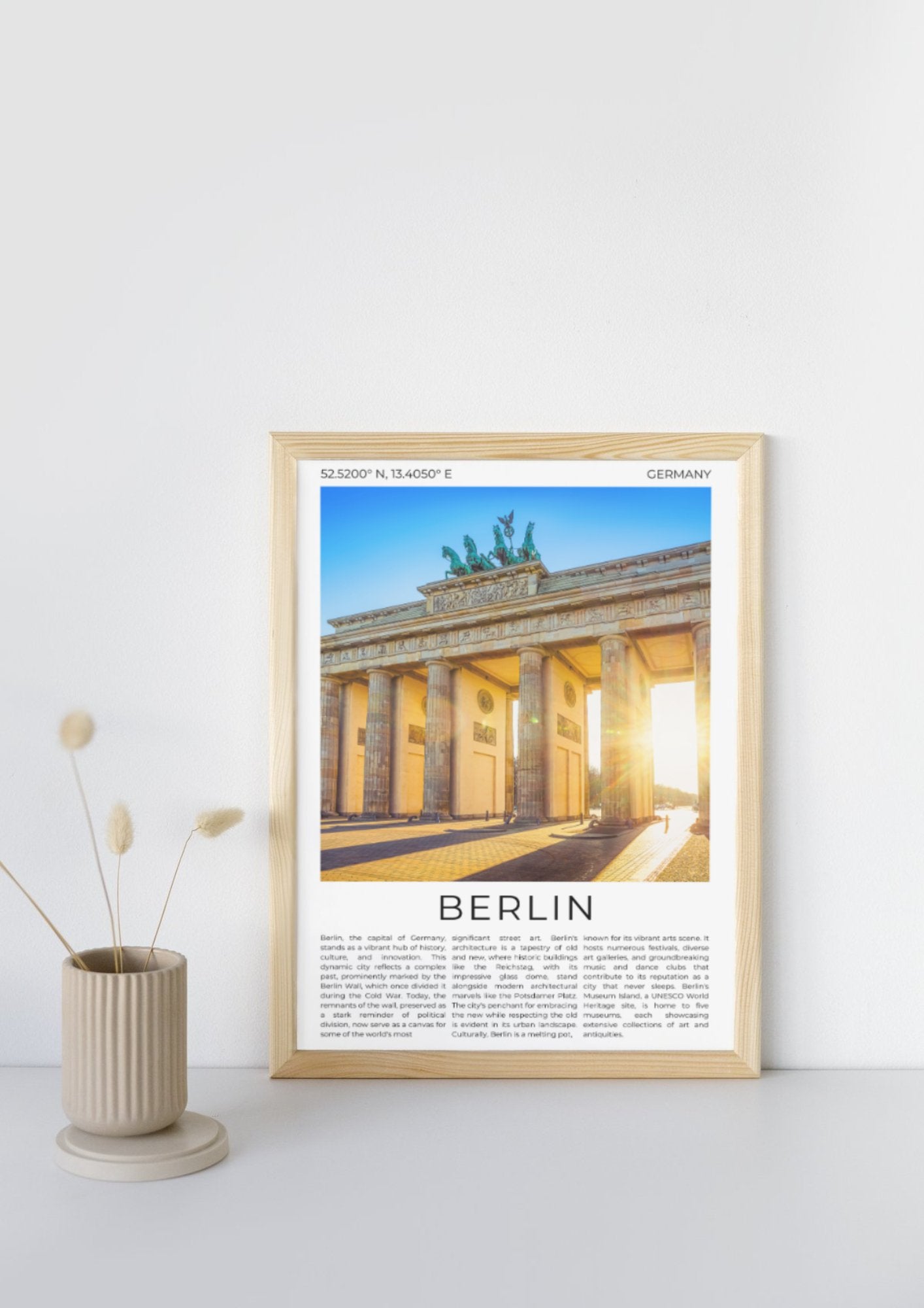 Berlin: A Fusion of History and Modernity - ProfessorPrintsUK - A6