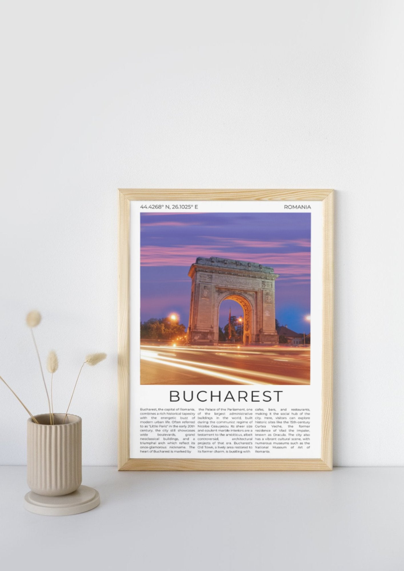 Bucharest: The Little Paris of the East - ProfessorPrintsUK - A6