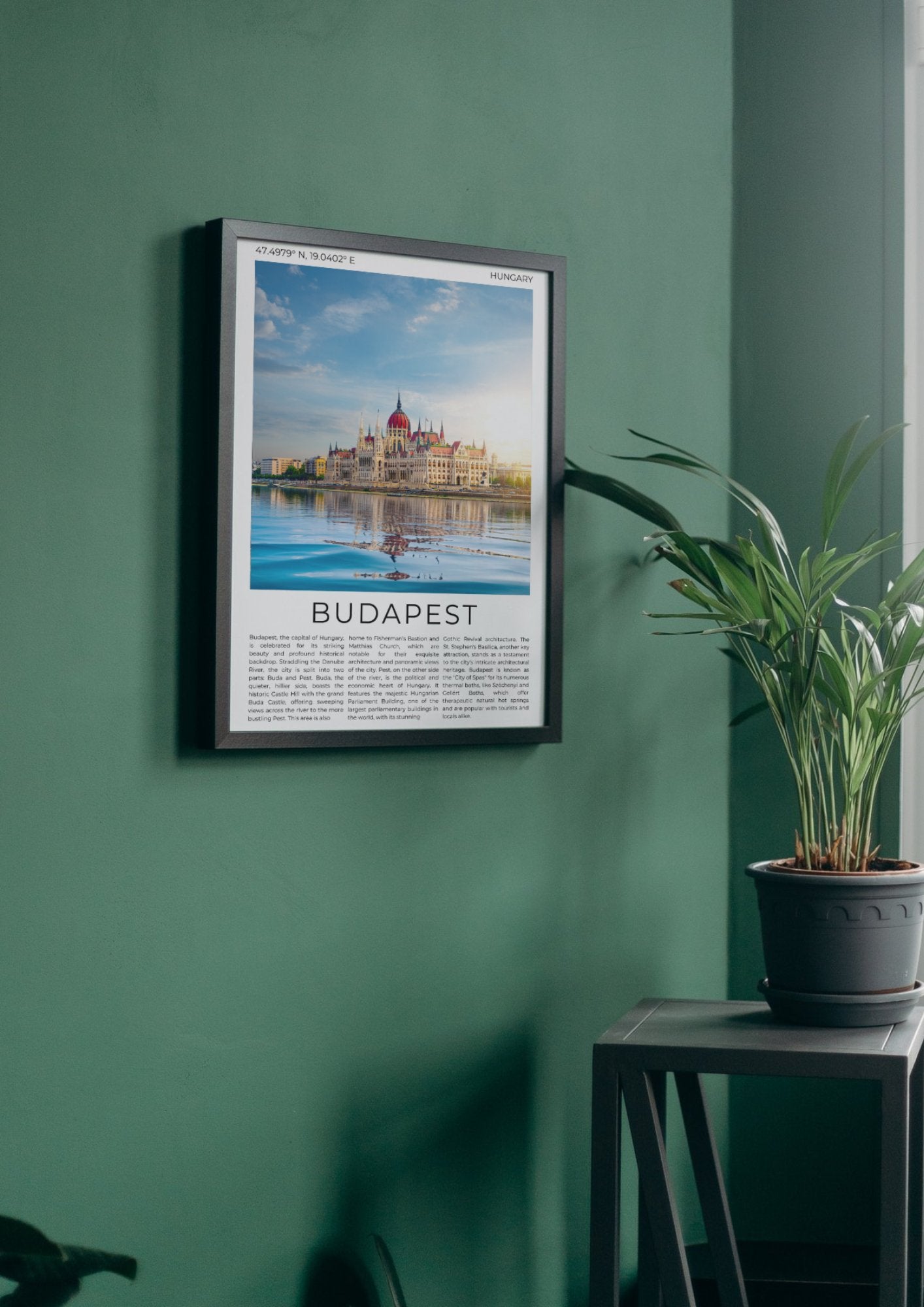 Budapest: Pearl of the Danube - ProfessorPrintsUK - A6