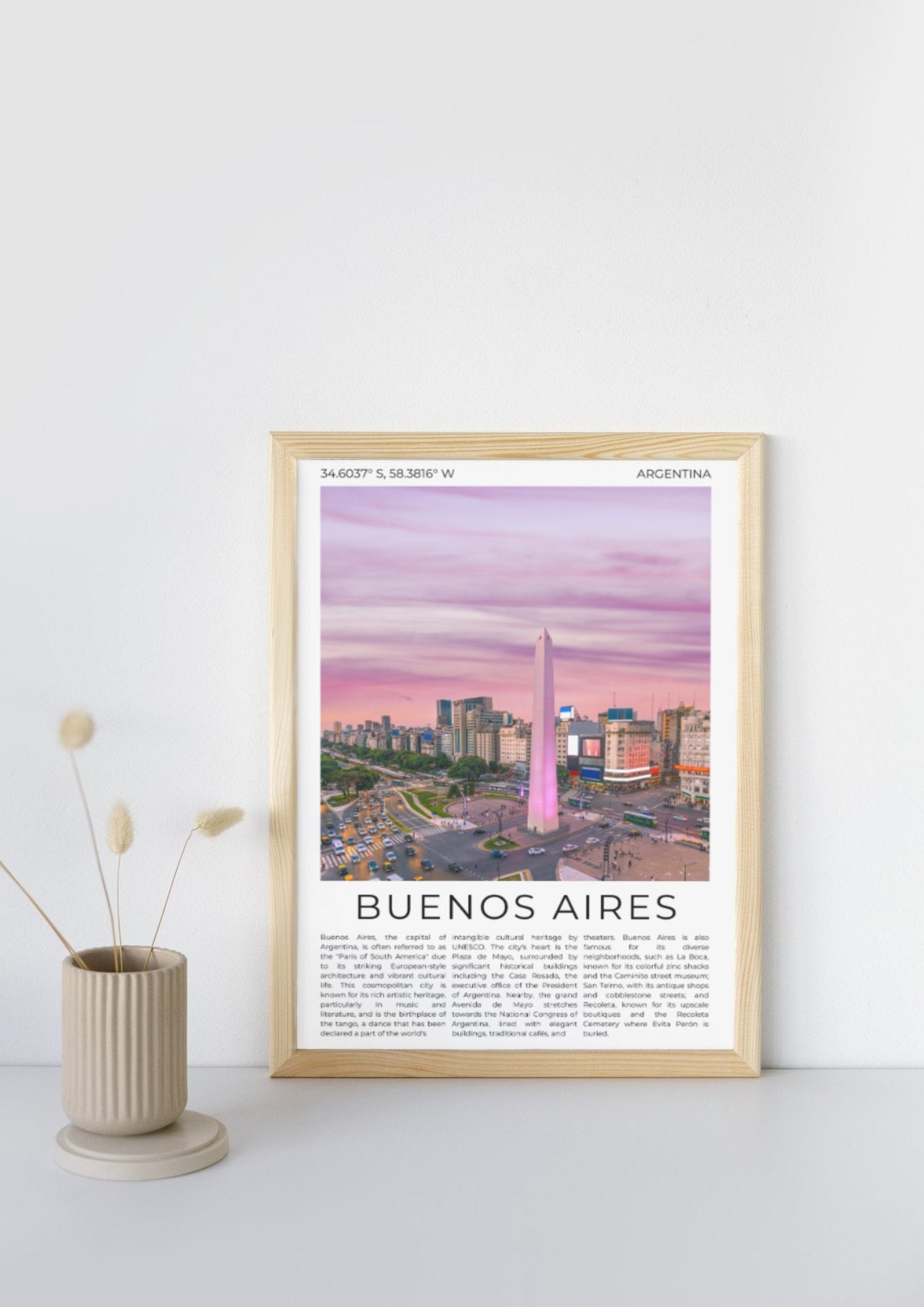 Buenos Aires: The Paris of South America - ProfessorPrintsUK - A6