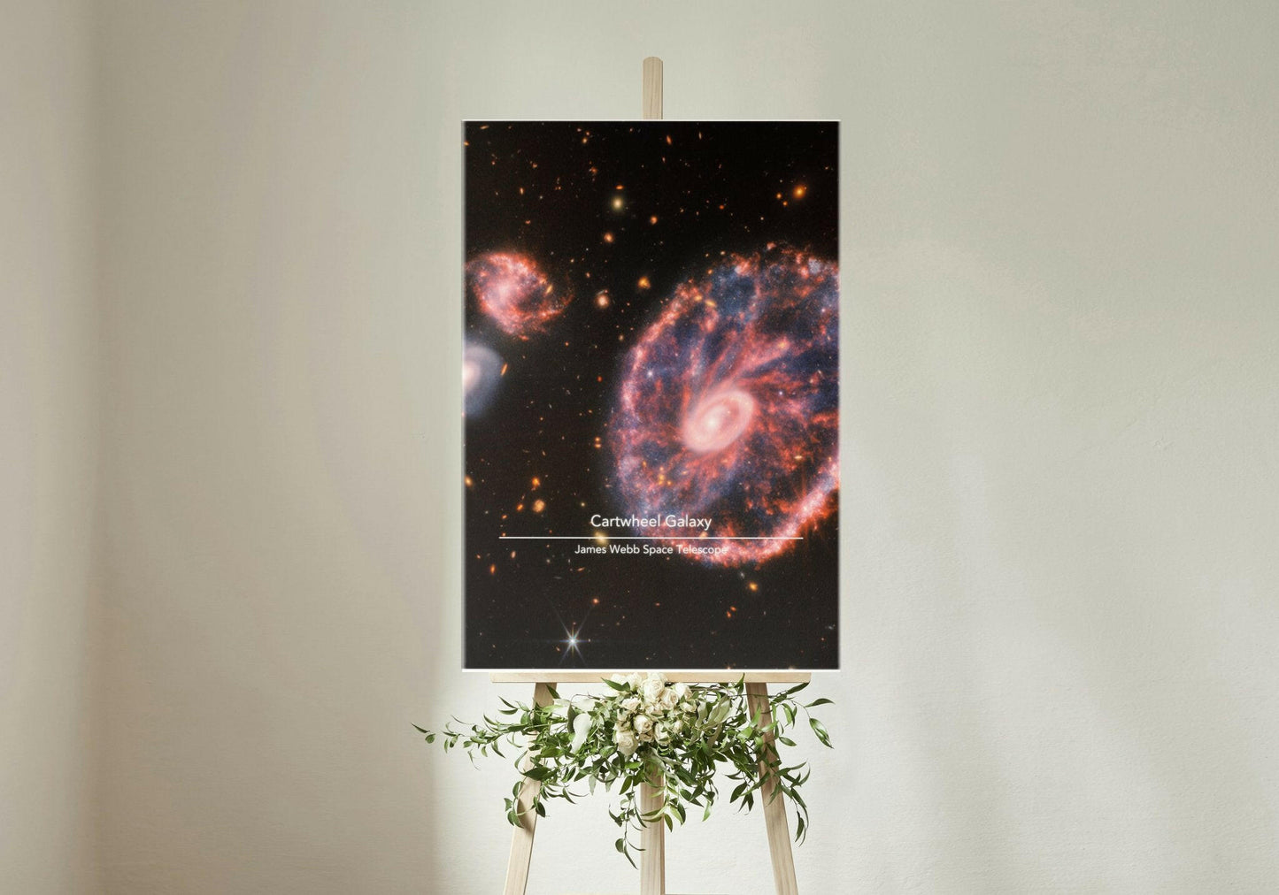 Cartwheel Galaxy - ProfessorPrintsUK - A6