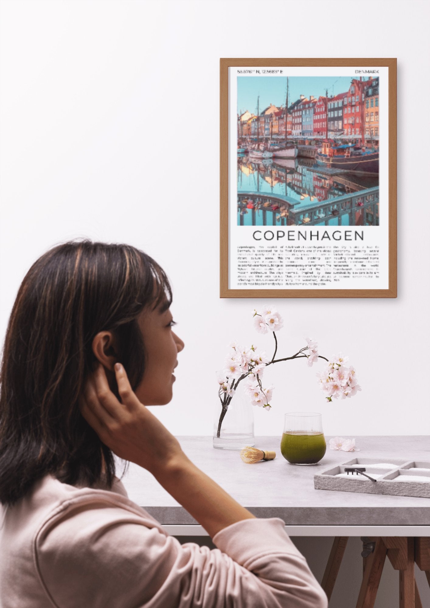 Copenhagen: Scandinavian Gem - ProfessorPrintsUK - A6