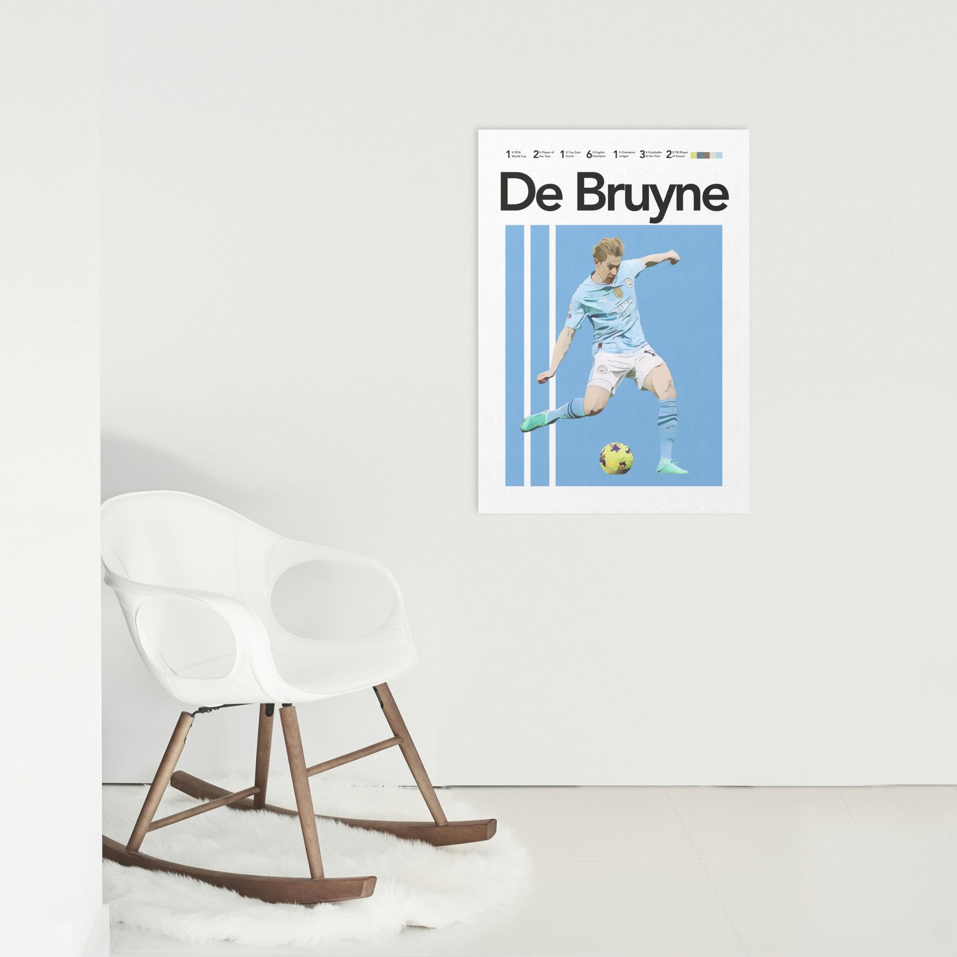 De Bruyne: The Maestro's Legacy Poster - ProfessorPrintsUK - A6