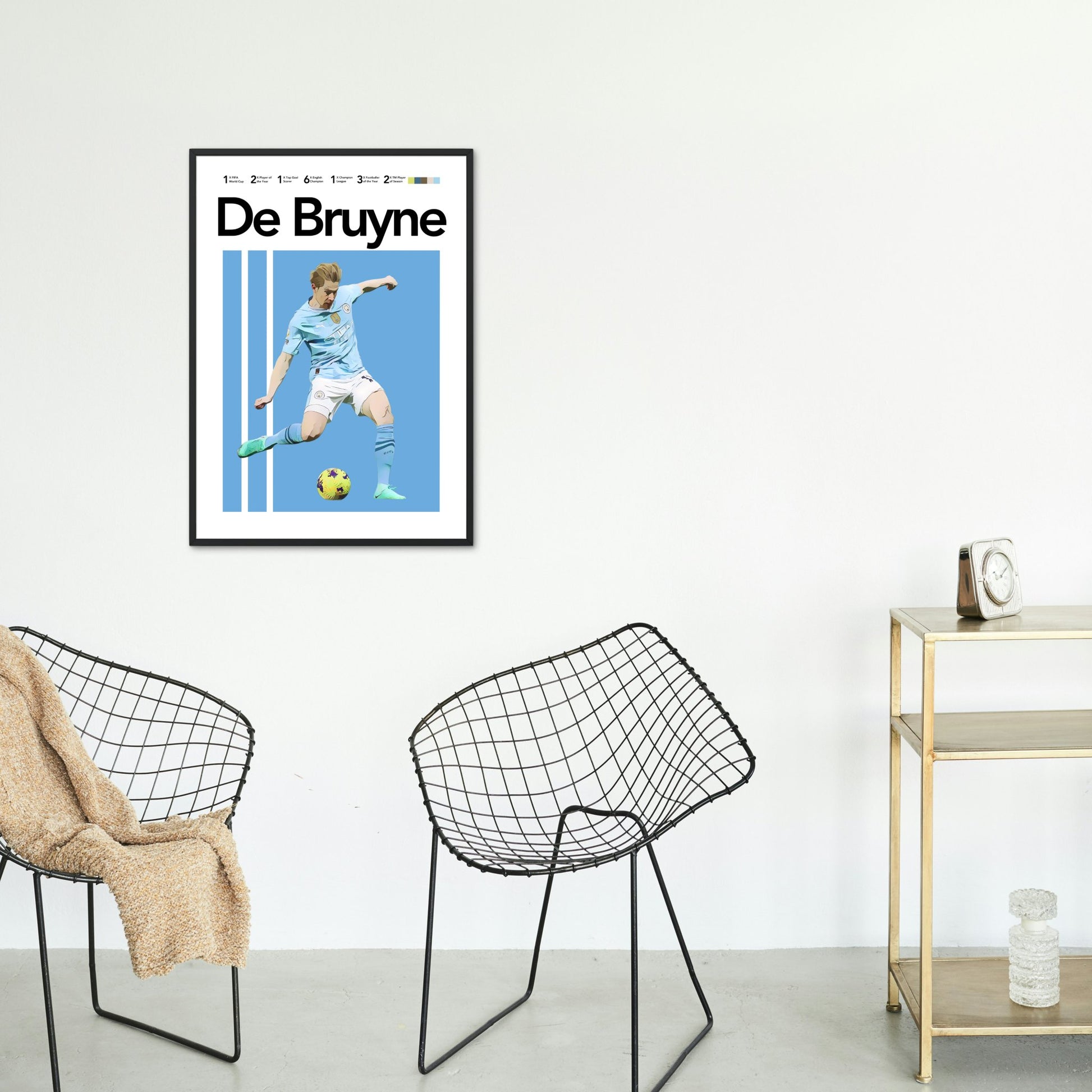 De Bruyne: The Maestro's Legacy Poster - ProfessorPrintsUK - A6