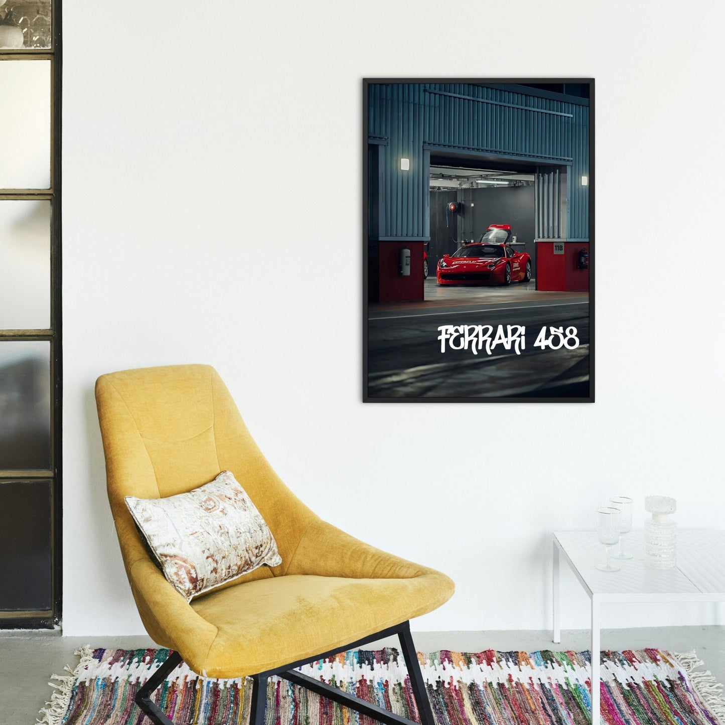 Ferrari - 458 - ProfessorPrintsUK - A5